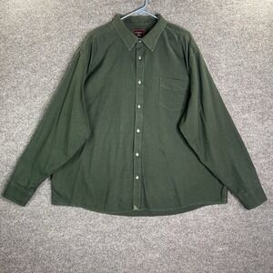 Untuckit Mens Dress‎ Shirt Button Up Size Xxxlc Green